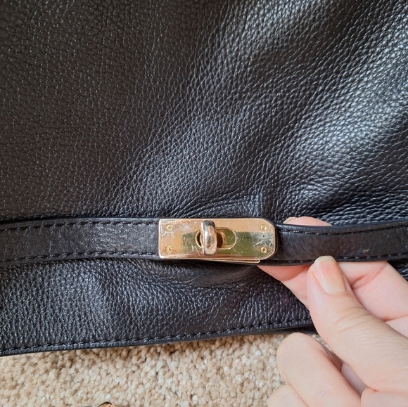 Purificacion Garcia Womens Shoulder/Crossbody Handbag Black - Picture 2 of 11